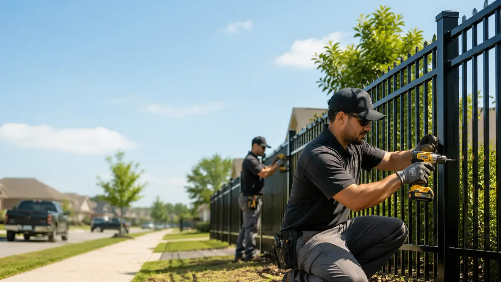 Metal Fence Installation in Laketon, IN